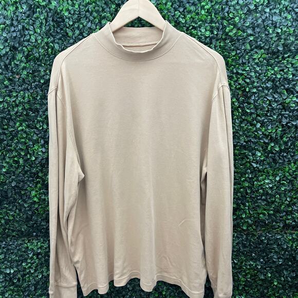 Saddlebred, Tan Long Sleeve Shirt, Men’s Size L - Picture 1 of 5